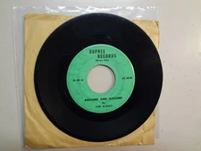 ECHOS: Around & Around-You Make Me Feel Good-U.S.7" 66 Label Autographed By Band