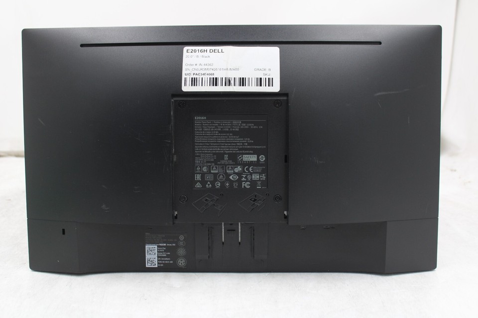 Dell E2016H 20" Widescreen 1600x900 Display LCD Monitor No Stand Grade A eBay