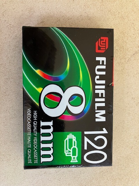 FujiFilm 120 8mm High Quality Videocassette