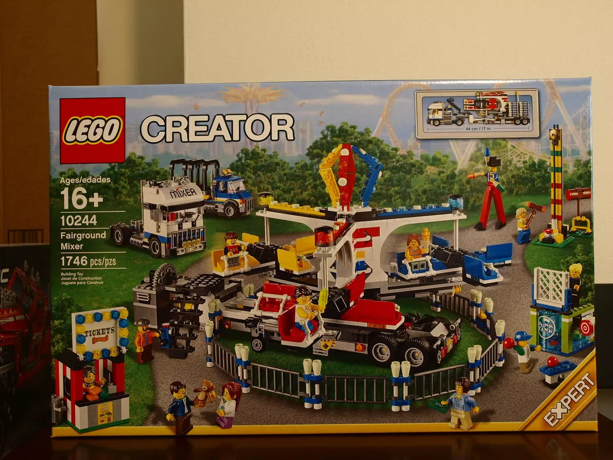 Brand New Lego Creator Fairground Mixer 10244 US Seller