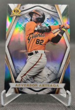 2022 Bowman Chrome Invicta #BI12 Aeverson Arteaga SF Giants baseball card