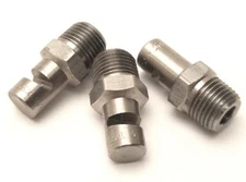 Lot of 3 Spraying Systems Co. 1/8KSS.50 Flat Spray Tip Nozzle, 130°, 1/8" Size