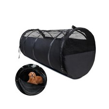 Pet Tube Soft Kennel Car Crate, Large Foldable Dog Cat Carrier for Cars, Pet ...