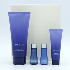 SU:M37 Water-full Amino Foam Cleanser Special Set 4 Items Moisturizing K-Beauty