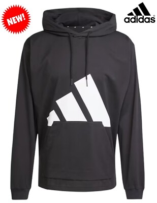adidas Essentials Big Logo Single Jersey Hoodie (IN6183) - NEU!!