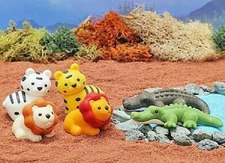 Iwako Eraser Safari Cat Crocodile Unicorn Baby Gorilla Owl School Hedgehog Dino 