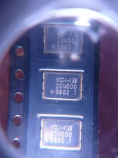 VECTRON VCC1-F3B-20M00 CRYSTAL OSCILLATOR 20MHz 3.3V CMOS SMD *NEW* Qty.5
