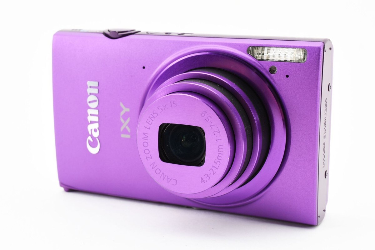 Canon IXY デジカメ 430F パープル