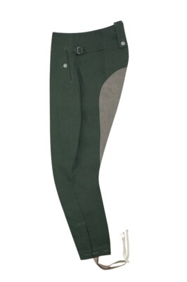 WW2 German Elite M43 HBT Reed Green Mounted Troops Riding Breeches I | eBay