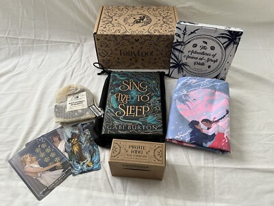 Fairyloot From The Depths June 2023 Full Box Sing Me To Sleep Gabi Burton Sea