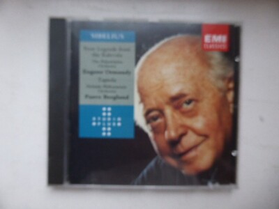 CD Sibelius Eugene Ormandy Four legends from the Kalevala Tapiola Berglund
