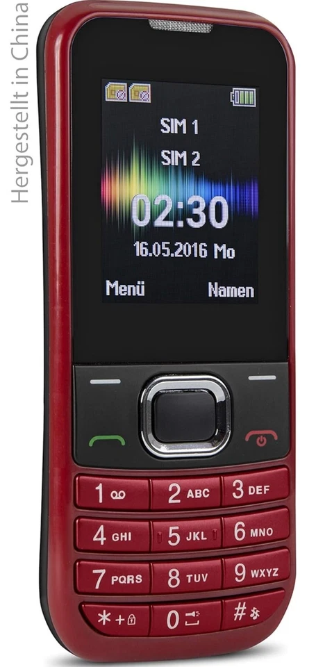 Telefono Dual Sim Display 1.77" Bluetooth Cellulare Con Fotocamera, Vivavoce  - Immagine 3 di 4