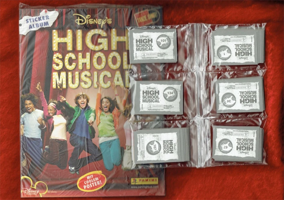 High School Musical 1  (2007) Leeralbum + kompletter Stickersatz ,Panini ,selten - Bild 1 von 1
