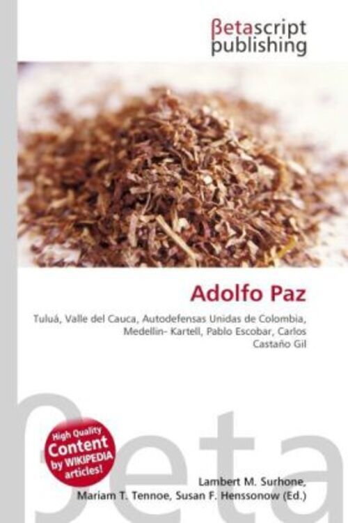 Adolfo Paz Lambert M. Surhone (u. A.) Taschenbuch Deutsch Betascript