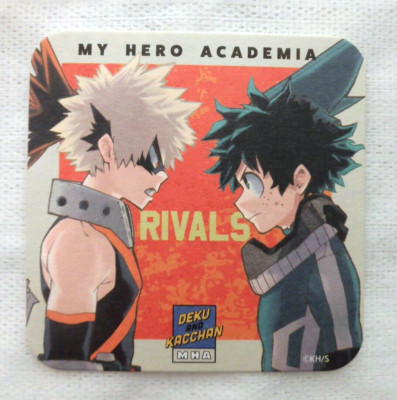My Hero Academia Art coaster Midoriya Izuku Bakugo Katsuki Rivals | eBay