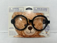 Build-A-Bear Workshop Black Round Glasses- NEW
