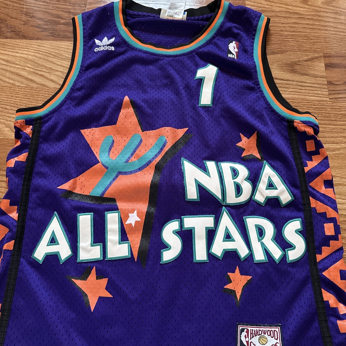 NBA Adidas HWC 1995 East All Star Penny Hardaway 1 Jersey Mens