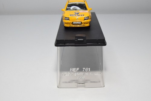 B29 1:43 SOLID VEREM 761 RENAULT CLIO BRITISH RALLY 1995 #11 MIB RARE! - Picture 4 of 18