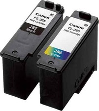 Original Canon PG-285 or CL-286 Black/Tri-Color Ink Cartridges for TR7820 TS7720
