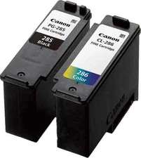 Original Canon PG-285 or CL-286 Black/Tri-Color Ink Cartridges for TR7820 TS7720