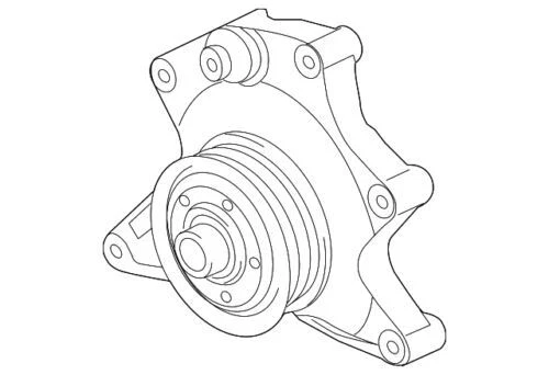 Genuine Ford Serpentine Tensioner LC3Z-8678-G | eBay