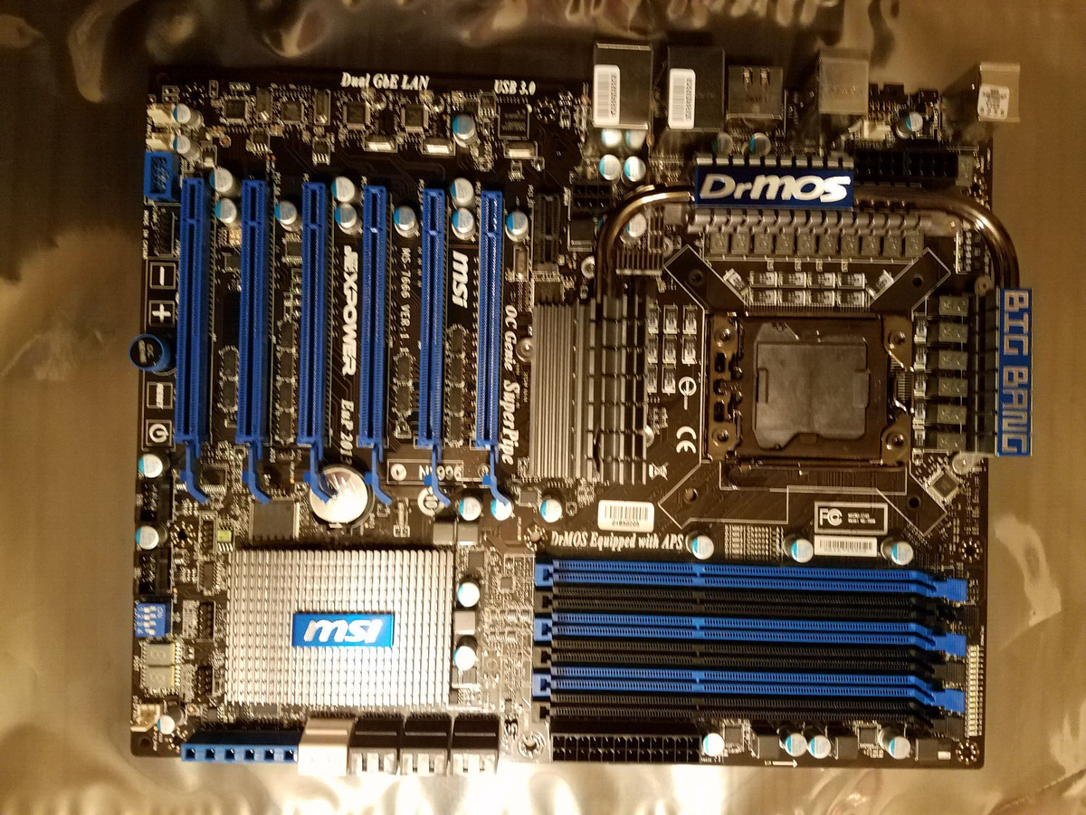 Intel X58 Msi X58 Intel X58 Pci Express Cfx X58 Pro MSI X58 PRO