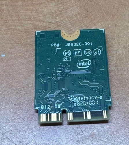 Intel Wi-Fi 6 AX201 (Gig+) Wireless LAN Wifi Wi-Fi Adapter Card 2230 2x2 AX+BT - 第 2/2 張圖片