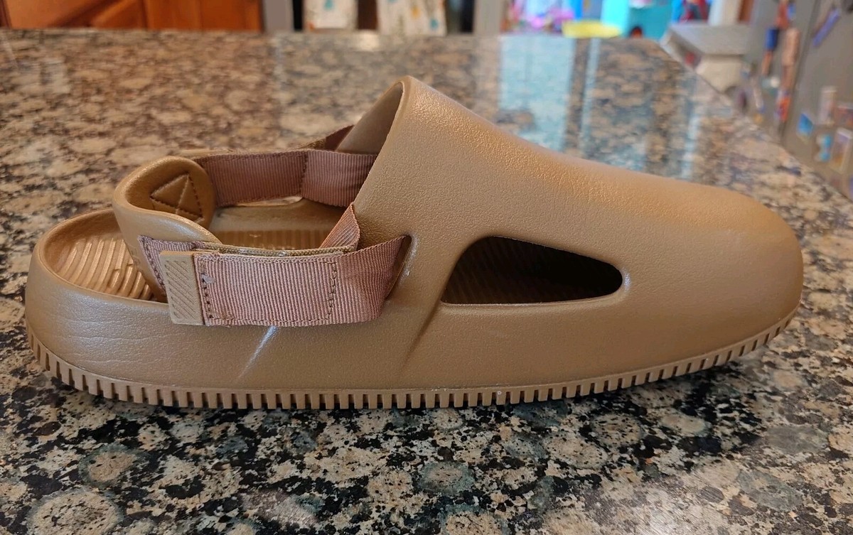 ★Nike★ Cam Flip Flop M Light British Tan FD4119201 New Nike Calm Flip Flop Slides - Light British Tan (FD4119