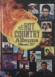 SIGNED! Rare OOP Joel Whitburn - Hot Country Albums: Billboard 1964 - 2007 Hard