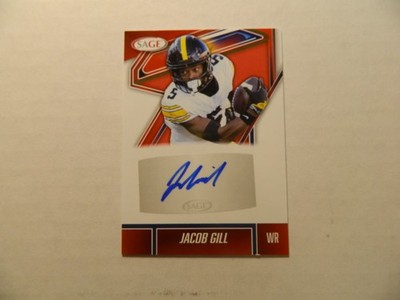 2026 Sage Low Series Autographed Card of Jacob Gill -Iowa | eBay