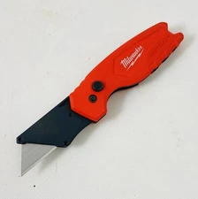 🌟Milwaukee Fastback Compact Folding Pocket Utility Knife, Box Razor, NICE!