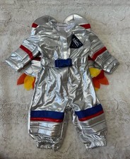 Pottery Barn Kids Light Up ASTRONAUT Halloween Costume Baby Kids Size 0-6 Months