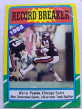 1986 Topps Record Breaker Walter Payton #7