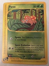 POKEMON AQUAPOLIS  NON HOLO PARAS CARD 99/147