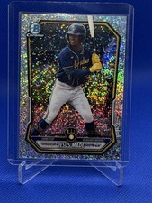 2026 Bowman Jesus Made Chrome Speckle Refractor /299 Brewers #BCP-96