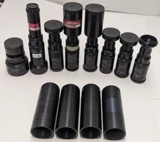 Sill Optics Telecentric Lens Lot (9) + (20) M42 Tubes 1X 2X 3X 4X 5X