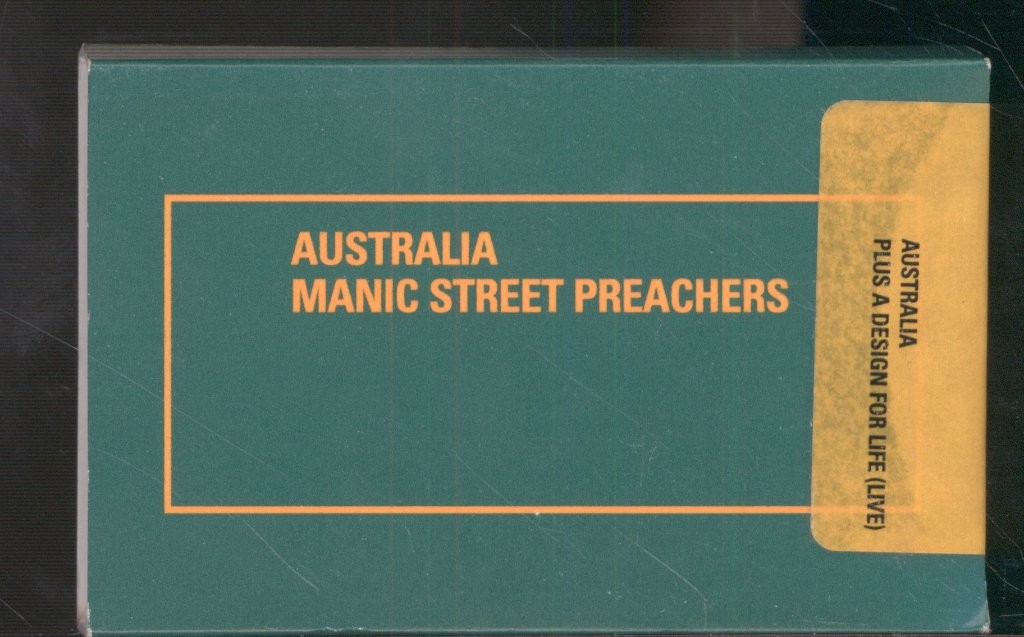 Manic Street Preachers Australia cassette UK Epic 1996 cassette single - plays