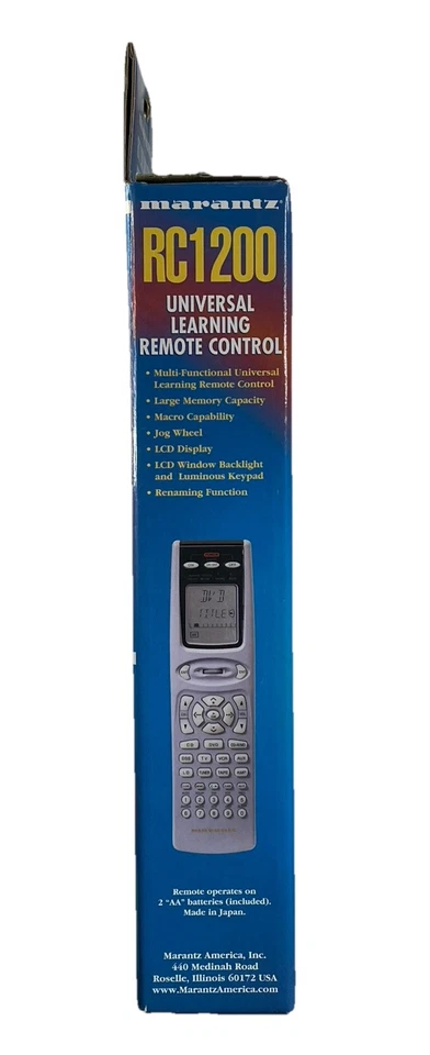Marantz RC 1200 Universal Learning Remote Control & New! - Image 3 of 3