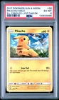 2017 POKEMON SUN & MOON SHINING LEGENDS #28 PIKACHU-HOLO PSA 6