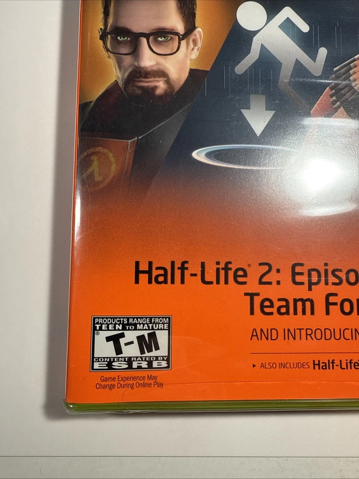 The Orange Box (Microsoft Xbox 360, 2007) - NEW SEALED, RARE NTSC/U-C VERSION! - Image 4 of 4