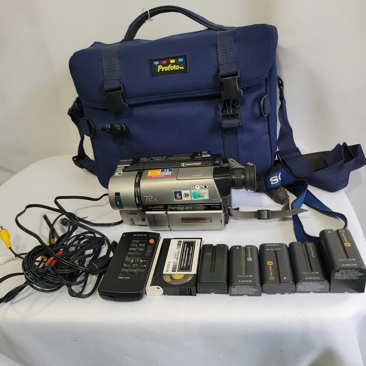 【CCD-TRV85K】Sony Handycam 72x ズーム Sony Handycam 72x Digital Zoom Hi8 Camcorders for sale | eBay