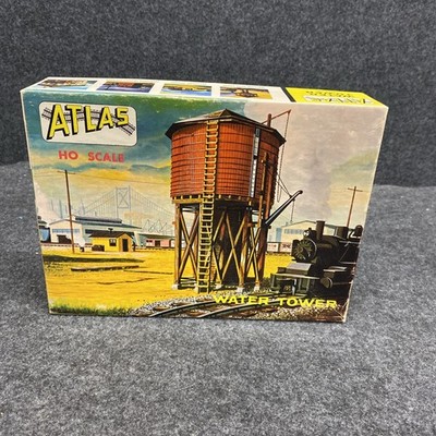 Atlas Water Tower Kit #703 New Open Box Vintage Sealed Inner Bag ( AT033126-07)