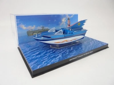 La Batmobile Batman Classic TV Boat - 1/43 Eaglemoss Voiture Model Car 105 - Photo 1/3