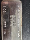 Jackson Precious Metals 1oz Silver Bar