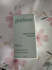 PURLISSE BEAUTY Glow Revival Facial Oil Full Size 1 oz New Sealed