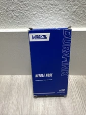 Markal 96520 Permanent Marker, Small Tip, Black 12 pack