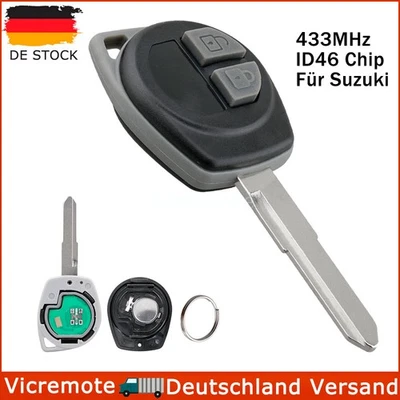 Funk Schlüssel Fernbedienung Für Suzuki Swift Jimny SX4 Alto Vitara Ignis Splash