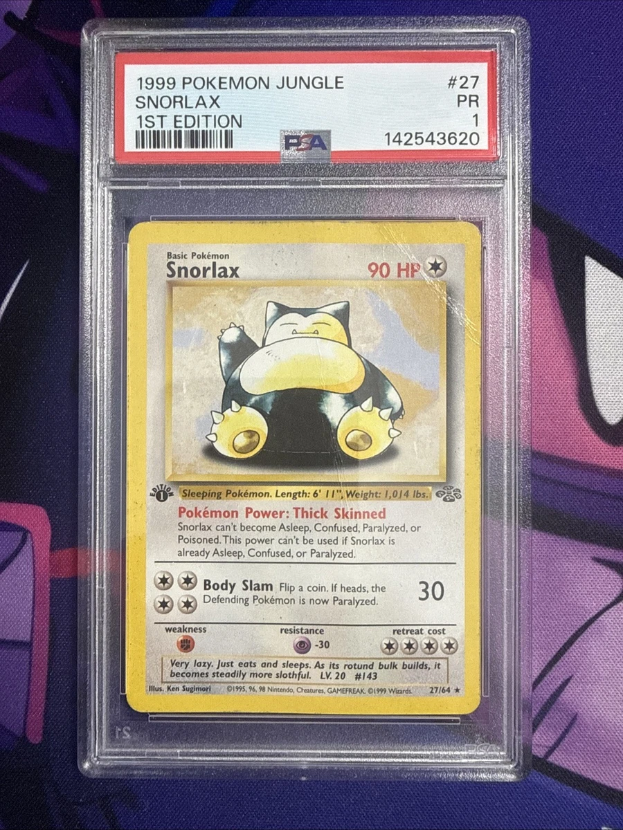 Pokémon TCG Jungle Rare 1st Edition Individual Trading Card Games