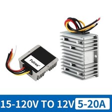 DC DC Buck Converter 24V-100V to 12V 5A 10A 20A StepDown Voltage Regulator