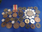 Japanese Medal Japan badge war military WW2 WWII old coin coins Meiji Taisho